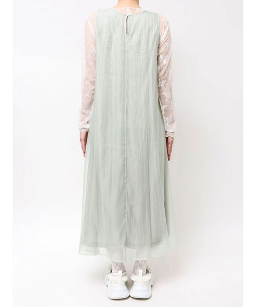 merry jenny（メリージェニー）の「airy frillロングワンピース（ワンピース・レディース・ブラック/ピンク/ミント・FREE）」の7枚目の写真