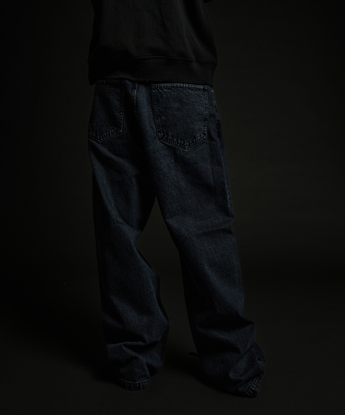 JOINT WORKS(ジョイントワークス)の「ワイドストレートデニム / J WIDE STRAIGHT DENIM PT(デニムパンツ・メンズ・クリアブルー/ブラック系その他/チャコールグレー・LARGE/MEDIUM)」の18枚目の写真