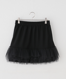 ARCHIVE STANCE/アーカイブスタンス 2way tulle pleats skirt