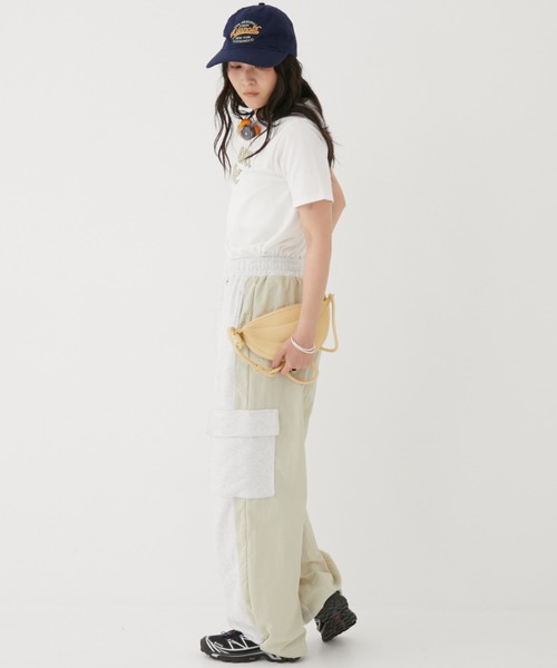MIRROR STOKE（ミラーストーク）の「【ZOZO限定】MS PUFF PRINTING TSHIRT/ミラーストークパフプリンティングティーシャツ（Tシャツ/カットソー・レディース・ピンク/オフホワイト・MEDIUM）」の21枚目の写真