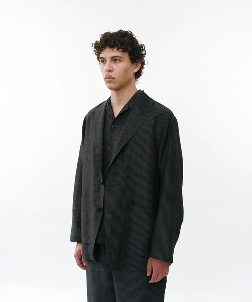 marka（マーカ）の「STROLL AROUND JACKET（テーラードジャケット・メンズ・ストライプ・2/1）」の3枚目の写真