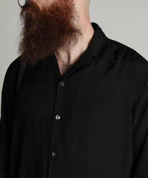 Schott(ショット)の「Schott/ショット/RAYON SHIRT/レーヨン シャツ(シャツ/ブラウス・メンズ・ブラック・2XL/XL/L/M)」の10枚目の写真