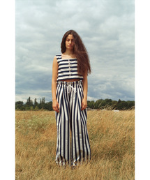CURRENTAGE（カレンテージ）の「Russell Stripe  Jersey Pants（その他パンツ）」