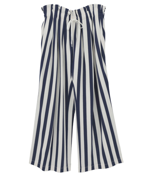 CURRENTAGE(カレンテージ)の「Russell Stripe Jersey Pants(その他パンツ・レディース・グリーン/ブラック/ブルー・1)」の16枚目の写真