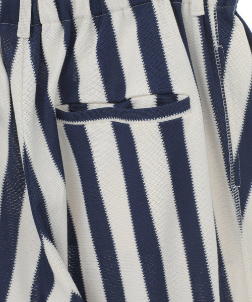 CURRENTAGE(カレンテージ)の「Russell Stripe Jersey Pants(その他パンツ・レディース・グリーン/ブラック/ブルー・1)」の11枚目の写真