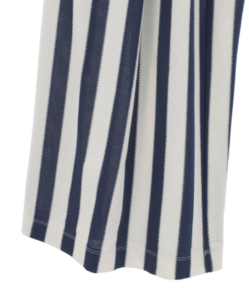 CURRENTAGE(カレンテージ)の「Russell Stripe Jersey Pants(その他パンツ・レディース・グリーン/ブラック/ブルー・1)」の10枚目の写真