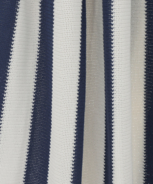 CURRENTAGE(カレンテージ)の「Russell Stripe Jersey Pants(その他パンツ・レディース・グリーン/ブラック/ブルー・1)」の9枚目の写真