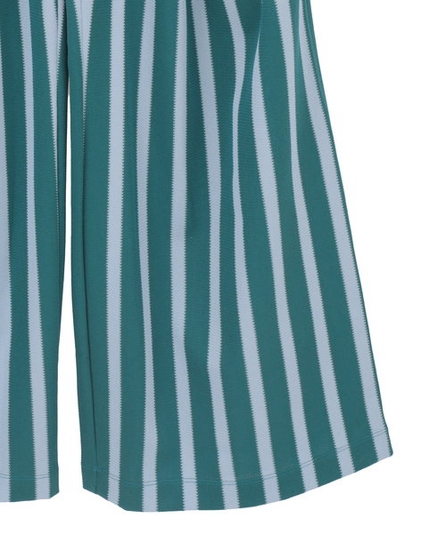 CURRENTAGE(カレンテージ)の「Russell Stripe Jersey Pants(その他パンツ・レディース・グリーン/ブラック/ブルー・1)」の5枚目の写真
