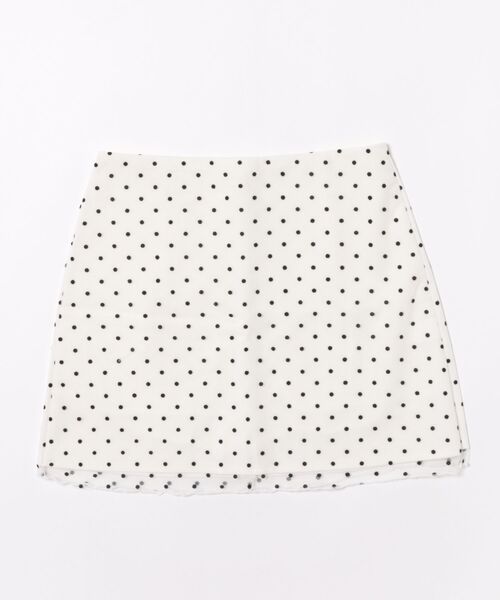 IMARI（イマリ）の「【 IMARI / イマリ 】 シアー ドット ミニ スカート #（スカート・レディース・ブラック/ホワイト・S/M）」の6枚目の写真