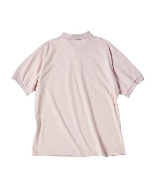UNTITLED SEOUL(アンタイトル ソウル)の「アンタイトル クレスト ポロ クロップ 半袖 ピンク(Tシャツ/カットソー・メンズ・その他・MEDIUM/LARGE/SMALL)」の4枚目の写真