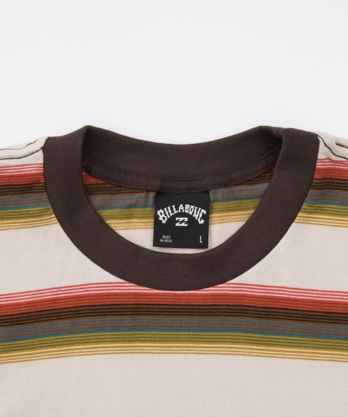 BILLABONG(ビラボン)の「BILLABONG メンズ BAXTER CREW Tシャツ 【2026年夏モデル】(Tシャツ/カットソー・メンズ・アイボリー/グリーン系その他・LARGE/MEDIUM)」の6枚目の写真