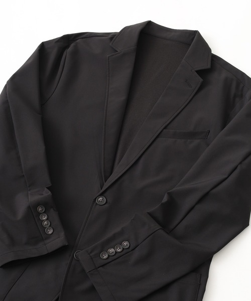 ROVERTRY(ローバートライ)の「ポリ2WAY ストレッチ 2Bジャケット(テーラードジャケット・メンズ・ネイビー/ブラック・3L/LL/L/M/S)」の2枚目の写真