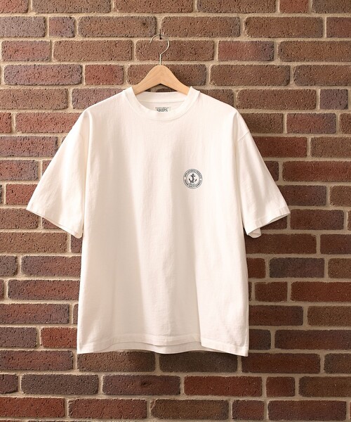 セール】SHIPS: AUTHENTIC コットン プリント Tシャツ（Tシャツ