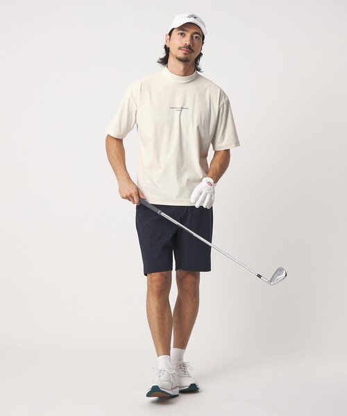 UNITED ARROWS GOLF(ユナイテッドアローズゴルフ)の「メンズ 360°マスター ショートパンツ 撥水 ストレッチ(その他パンツ・メンズ・ブラック/ネイビー・M/XL/L)」の9枚目の写真