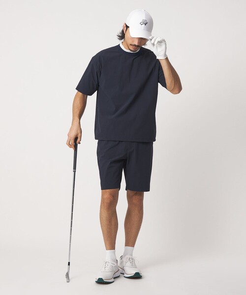 UNITED ARROWS GOLF(ユナイテッドアローズゴルフ)の「メンズ 360°マスター ショートパンツ 撥水 ストレッチ(その他パンツ・メンズ・ブラック/ネイビー・M/XL/L)」の11枚目の写真