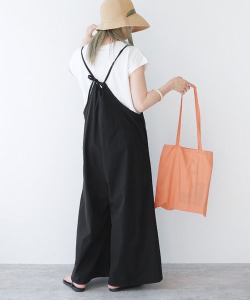 reca(レカ)の「ラッシュガード キャミサロペット(ラッシュガード・レディース・チャコールグレー/ブラック・M)」の5枚目の写真