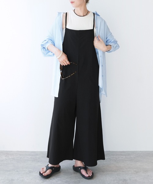 reca(レカ)の「ラッシュガード キャミサロペット(ラッシュガード・レディース・チャコールグレー/ブラック・M)」の9枚目の写真