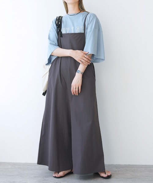 reca(レカ)の「ラッシュガード キャミサロペット(ラッシュガード・レディース・チャコールグレー/ブラック・M)」の10枚目の写真