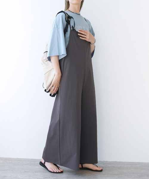 reca(レカ)の「ラッシュガード キャミサロペット(ラッシュガード・レディース・チャコールグレー/ブラック・M)」の12枚目の写真