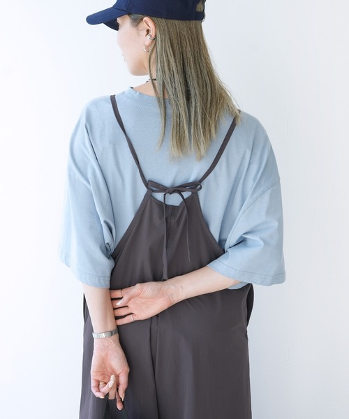 reca(レカ)の「ラッシュガード キャミサロペット(ラッシュガード・レディース・チャコールグレー/ブラック・M)」の13枚目の写真