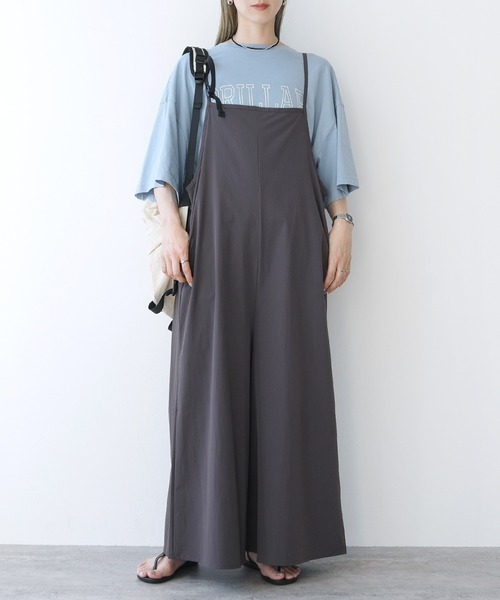 reca(レカ)の「ラッシュガード キャミサロペット(ラッシュガード・レディース・チャコールグレー/ブラック・M)」の14枚目の写真