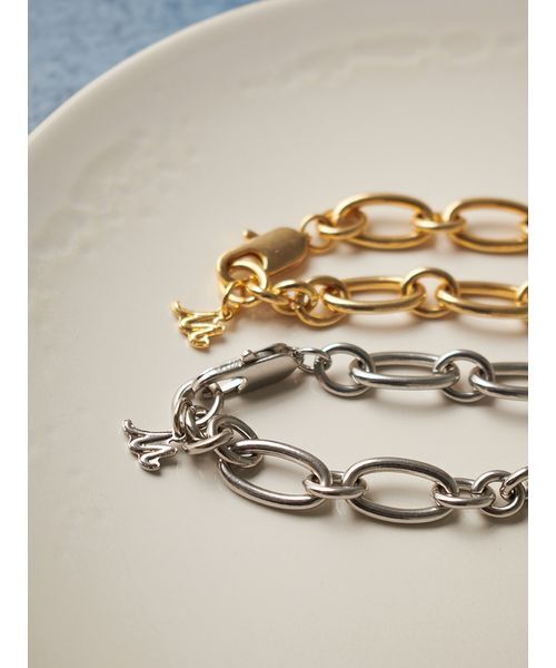 Mila Owen(ミラオーウェン)の「【EVERYDAY PROOF JEWELRY 】MIXチェーンブレス(ブレスレット・レディース・ゴールド/シルバー・F)」の7枚目の写真