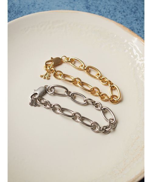 Mila Owen(ミラオーウェン)の「【EVERYDAY PROOF JEWELRY 】MIXチェーンブレス(ブレスレット・レディース・ゴールド/シルバー・F)」の6枚目の写真
