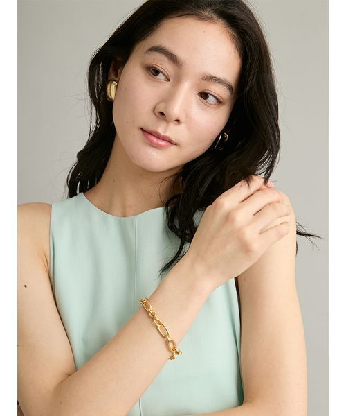 Mila Owen(ミラオーウェン)の「【EVERYDAY PROOF JEWELRY 】MIXチェーンブレス(ブレスレット・レディース・ゴールド/シルバー・F)」の5枚目の写真