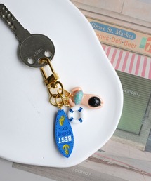 ammy.（エイミードット）の「【 ammy. / エイミードット 】 スイマー キーホルダー / スイムドール＆サーフボード（キーホルダー）」