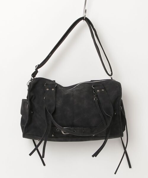 Rohwel(ローウェル)の「Belted Lace-Up Boston Bag / ベルテッドレースアップボストンバッグ(ボストンバッグ・レディース・ブラウン/ブラック/グレー・FREE)」の18枚目の写真