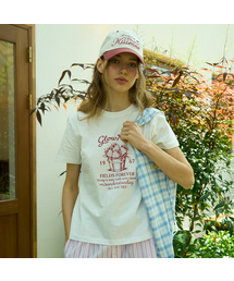 GLOW FARMERS NOTE STRAWBERRY SERIES T-SHIRTS (2COLOR)