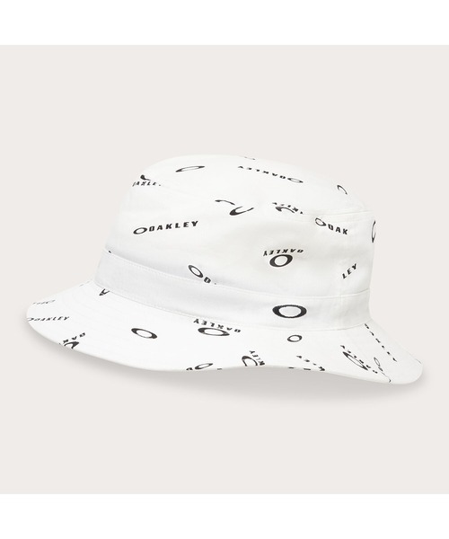 OAKLEY（オークリー）の「オークリーESSENTIAL LOGO HAT 25.0 ロゴハット/ゴルフコレクション/HEADWEAR/メンズ/OAKLEY（ハット・メンズ・ホワイト/ブラック・ONE SIZE）」の2枚目の写真
