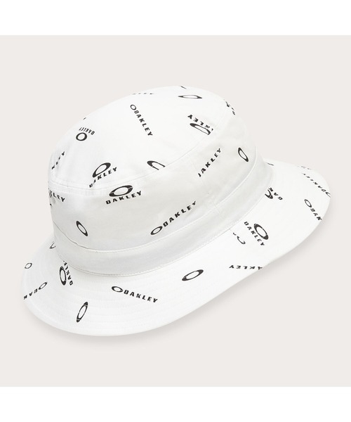 OAKLEY（オークリー）の「オークリーESSENTIAL LOGO HAT 25.0 ロゴハット/ゴルフコレクション/HEADWEAR/メンズ/OAKLEY（ハット・メンズ・ホワイト/ブラック・ONE SIZE）」の5枚目の写真