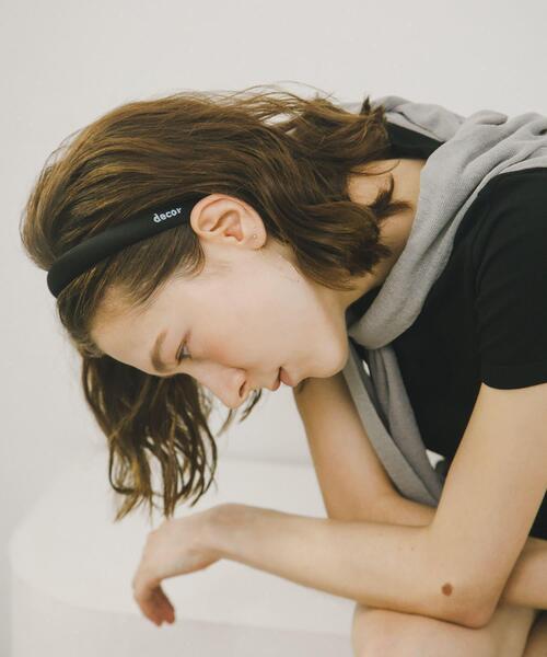 URBAN RESEARCH(アーバンリサーチ)の「decor『デコール』 SATIN HEADBAND(カチューシャ・レディース・ブラック/ブラウン・-)」の5枚目の写真