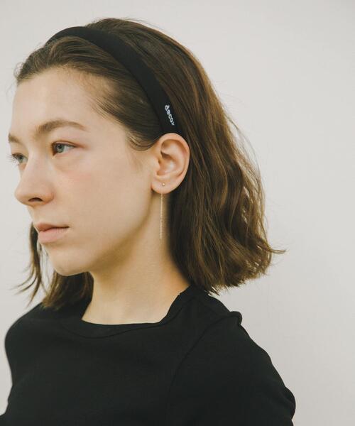 URBAN RESEARCH(アーバンリサーチ)の「decor『デコール』 SATIN HEADBAND(カチューシャ・レディース・ブラック/ブラウン・-)」の6枚目の写真