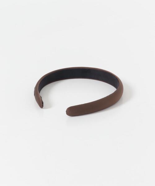 URBAN RESEARCH(アーバンリサーチ)の「decor『デコール』 SATIN HEADBAND(カチューシャ・レディース・ブラック/ブラウン・-)」の10枚目の写真