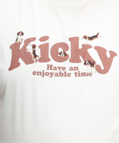 B&T CLUB(ビーティークラブ)の「Tシャツ 半袖 メンズ 大きいサイズ アニマル 刺繍×プリント クルーネック カットソー B&T CLUB (ビーアンドティークラブ)(Tシャツ/カットソー・メンズ・ブラック/ホワイト・X1(3L~4L)/X2(4L~5L)/X3(6L~7L))」の16枚目の写真