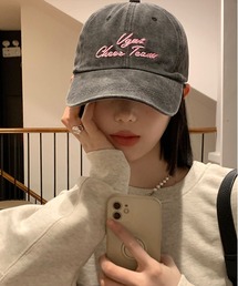LA VORAGINE | ロゴ刺繍ベースボールキャップ 帽子(キャップ)