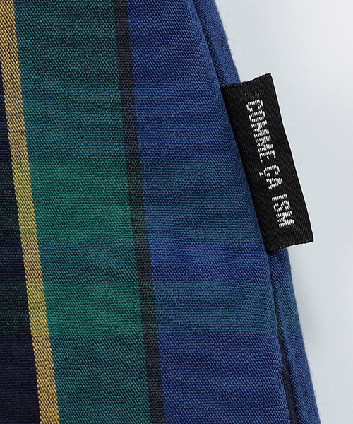 COMME CA ISM(コムサイズム)の「【2WAY】マドラスチェックワンピース(ワンピース・キッズ・レッド系/ネイビー系・110cm/120cm/130cm/140cm/150cm/100cm)」の10枚目の写真