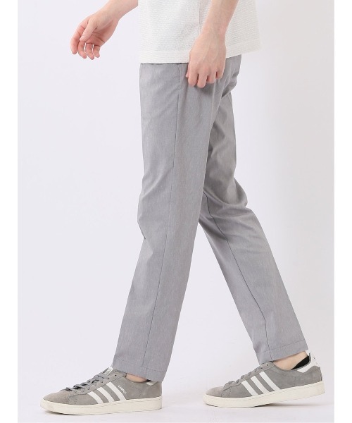 TAKA-Q（タカキュー）の「パンツ メンズ ストレッチ 接触冷感 スリム 5ポケット テーパード リネン混 クロスストレッチ + クール（チノパンツ・メンズ・ネイビー/グレー系その他2・2S/S/MEDIUM/LARGE/X-LARGE/3L）」の10枚目の写真
