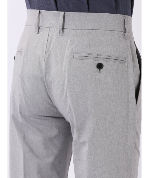 TAKA-Q（タカキュー）の「パンツ メンズ ストレッチ 接触冷感 スリム 5ポケット テーパード リネン混 クロスストレッチ + クール（チノパンツ・メンズ・ネイビー/グレー系その他2・2S/S/MEDIUM/LARGE/X-LARGE/3L）」の18枚目の写真