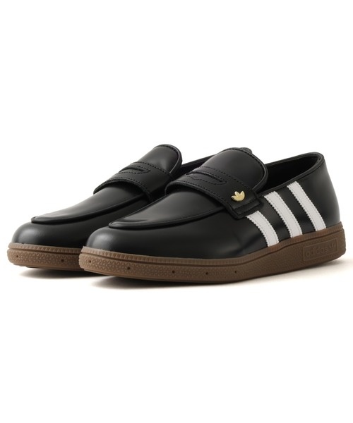adidas(アディダス)の「adidas HANDBALL SPEZIAL LOAFER W / アディダス ハンドボール スペツィアル ローファー W(スニーカー・レディース・ブラック・25.5cm/25.0cm/24.5cm/24.0cm/23.5cm/23.0cm/22.5cm/29.0cm/28.5cm/28.0cm/27.5cm/27.0cm/26.5cm/26.0cm)」の1枚目の写真
