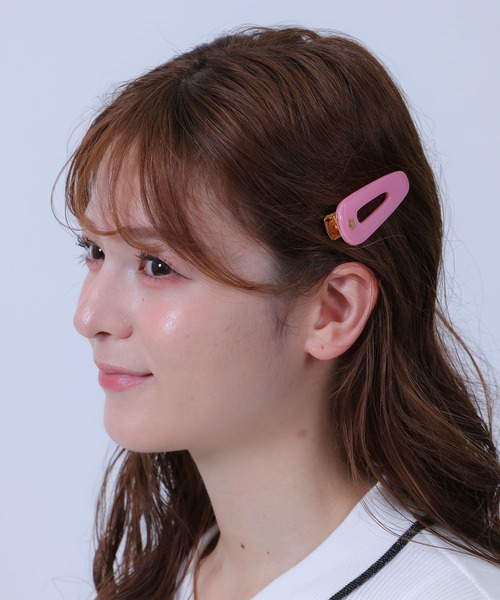 MARY QUANT(マリークワント)の「エポジェリー ワニクリップ(バレッタ/ヘアクリップ・レディース・ミント/イエロー/ブルー/パープル/ライトブルー/ピンク/レッド/グリーン・FREE)」の7枚目の写真
