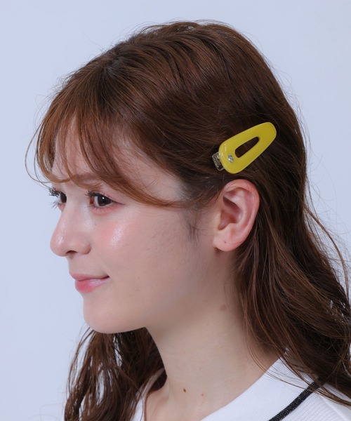 MARY QUANT(マリークワント)の「エポジェリー ワニクリップ(バレッタ/ヘアクリップ・レディース・ミント/イエロー/ブルー/パープル/ライトブルー/ピンク/レッド/グリーン・FREE)」の6枚目の写真