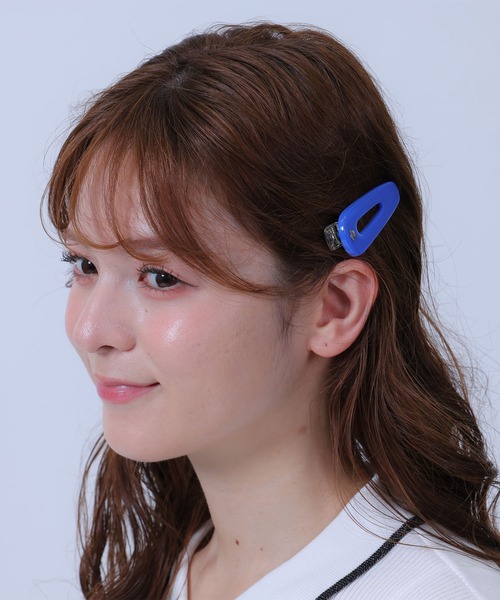 MARY QUANT(マリークワント)の「エポジェリー ワニクリップ(バレッタ/ヘアクリップ・レディース・ミント/イエロー/ブルー/パープル/ライトブルー/ピンク/レッド/グリーン・FREE)」の5枚目の写真