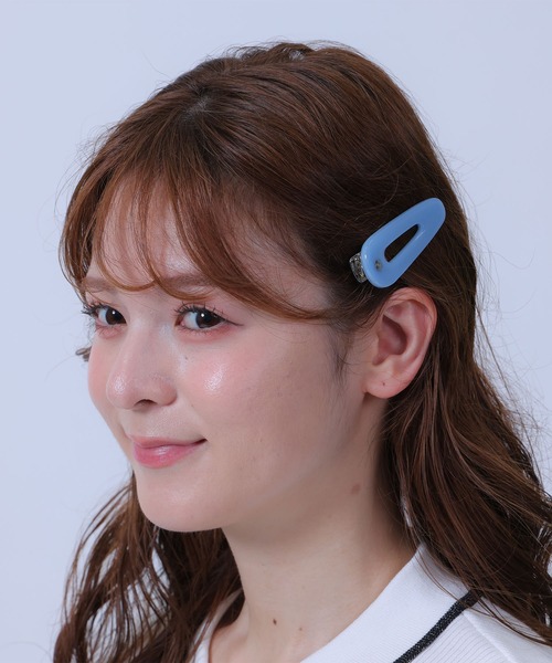 MARY QUANT(マリークワント)の「エポジェリー ワニクリップ(バレッタ/ヘアクリップ・レディース・ミント/イエロー/ブルー/パープル/ライトブルー/ピンク/レッド/グリーン・FREE)」の4枚目の写真