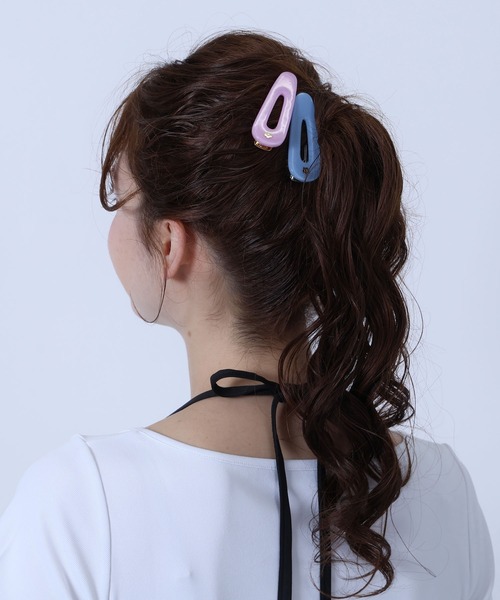 MARY QUANT(マリークワント)の「エポジェリー ワニクリップ(バレッタ/ヘアクリップ・レディース・ミント/イエロー/ブルー/パープル/ライトブルー/ピンク/レッド/グリーン・FREE)」の14枚目の写真
