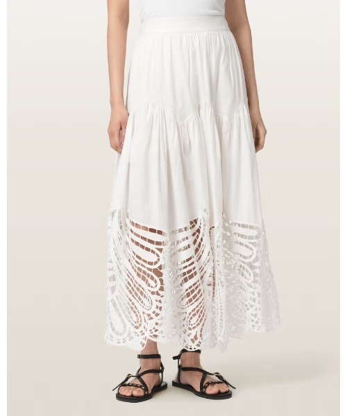 ALLSAINTS（オールセインツ）の「FEMI SKIRT | FEMI スカート（スカート・レディース・ホワイト・4/6/8/10）」の9枚目の写真