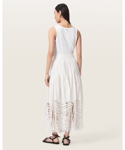 ALLSAINTS（オールセインツ）の「FEMI SKIRT | FEMI スカート（スカート・レディース・ホワイト・4/6/8/10）」の4枚目の写真