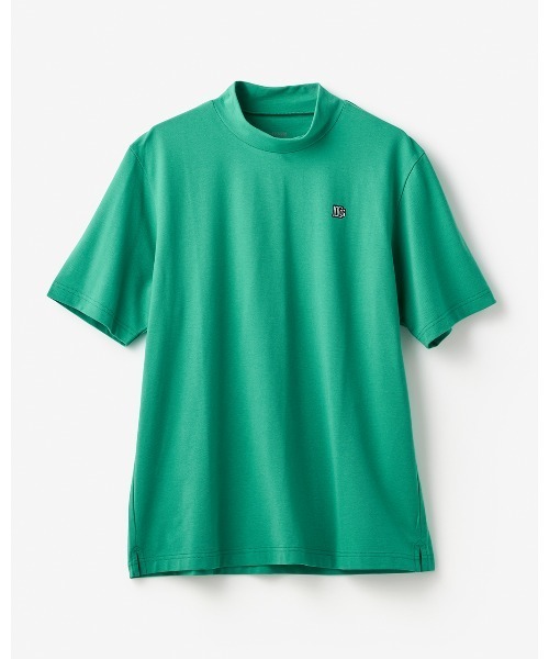 DoCLASSE（ ドゥクラッセ）の「吸汗速乾ゴルフモック半袖（Tシャツ/カットソー・メンズ・ライトグレー/ホワイト/ブラック/ネイビー/グリーン/ブルー・L/M/LL/3L/S）」の4枚目の写真